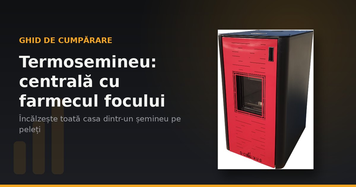 Termosemineu: centrală cu farmecul focului