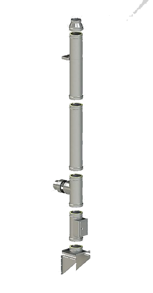 Coș de fum Almeva DW25