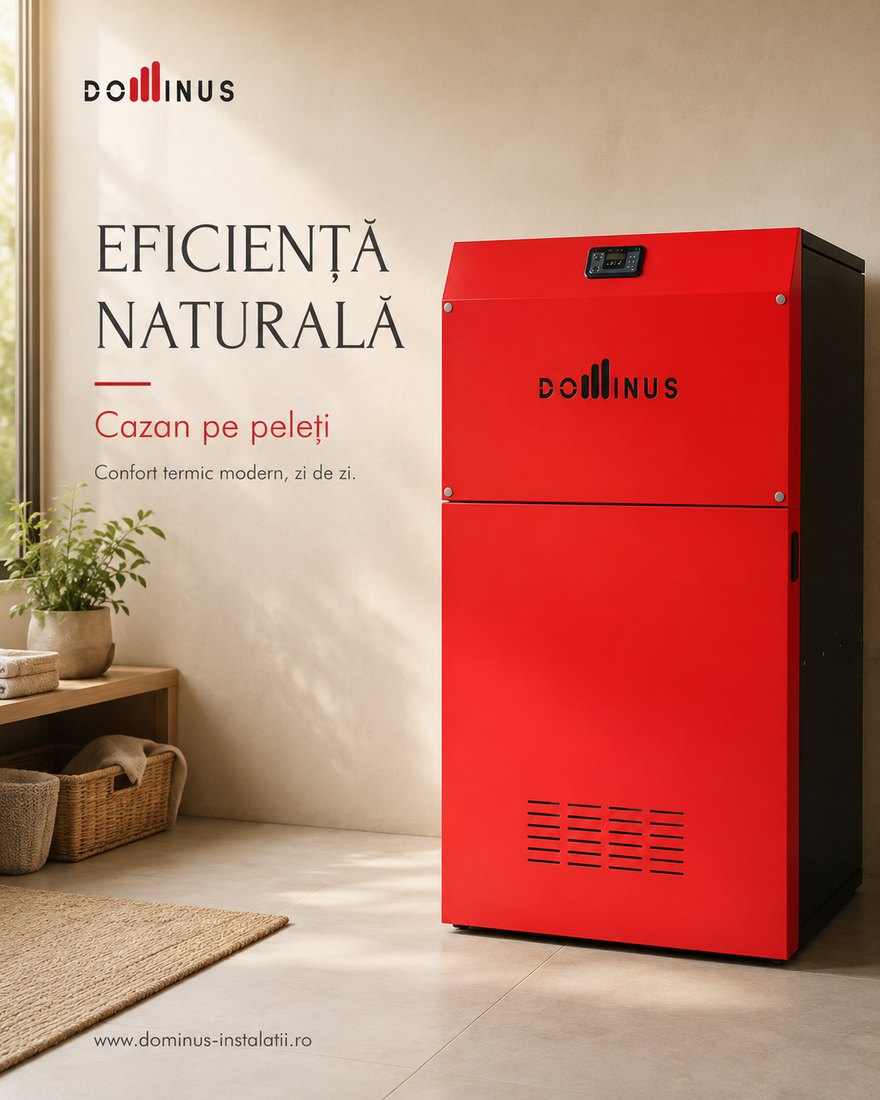 Cazane pe peleți 35–100 kW